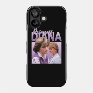 Princess Diana // 80s Purple Vintage Vibes // Phone Case