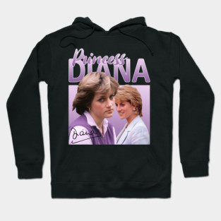Princess Diana // 80s Purple Vintage Vibes // Hoodie