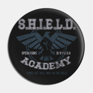 Shield Academy (Ops. Division) - Light Print Pin