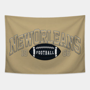 New Orleans Football Vintage Tapestry