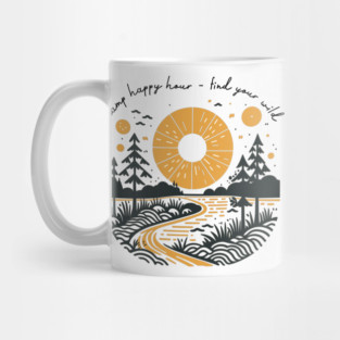 Camp happy Hour - Find Your Wild Mug