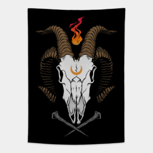 Occult Goat Tapestry