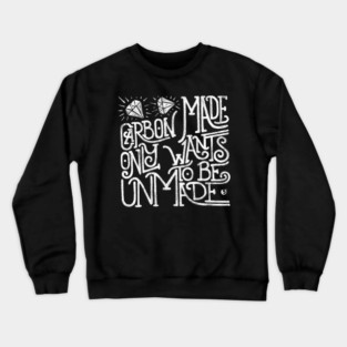 Carbon made Crewneck Sweatshirt
