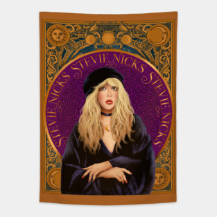Stevie Nicks Celestial Tarot High Priestess Tapestry