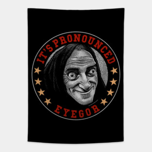 Eyegor, Young Frankenstein, Mel Brooks Tapestry