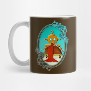 Knitting Robot Mug