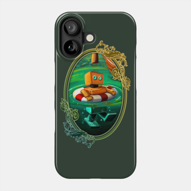 Tubing Robot Phone Case by Rocket Girl