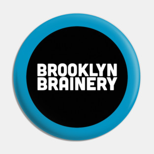 Classic Brainery Logo in Black Pin