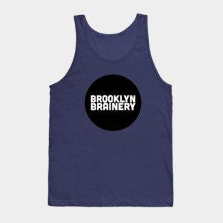 Classic Brainery Logo in Black Tank Top