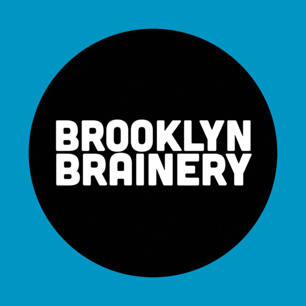 Classic Brainery Logo in Black by brooklynbrainery