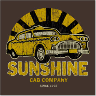 Sunshine Cab Company 80s Posters and Art