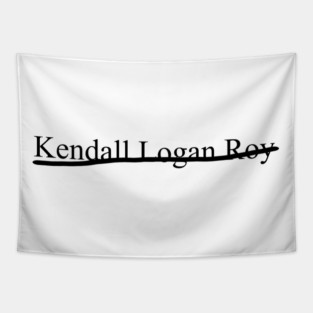 Kendall Roy Underlined or Crossed Out ("Succession") Tapestry