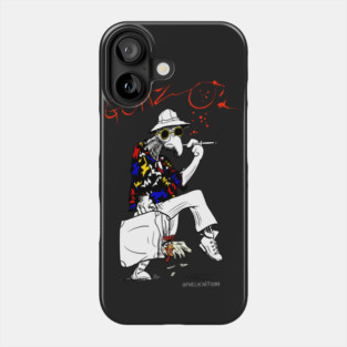 Gonzo (Fear and Loathing Parody) Phone Case