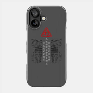 Electro Aggression Records vertical Phone Case