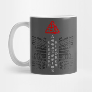Electro Aggression Records vertical Mug