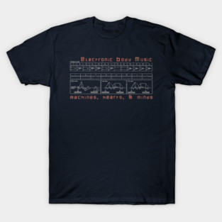 Electronic Body Music machines [weathered version] T-Shirt