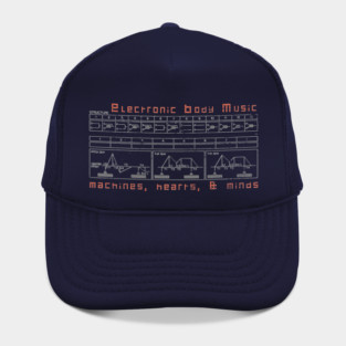 Electronic Body Music machines [weathered version] Hat