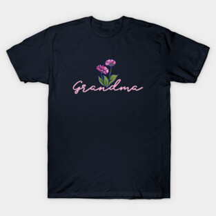 Grandma Orchid Lover T-Shirt