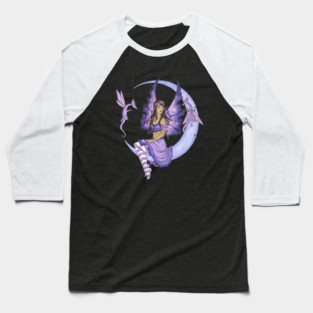 Dragon Moon Baseball T-Shirt