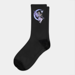 Moon Moth Socks
