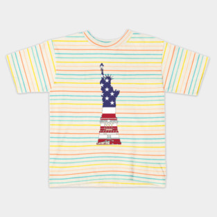 Estatua de la libertad Kids T-Shirt