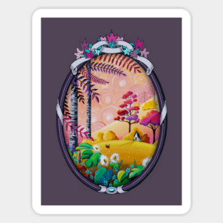 Country Lights Sticker