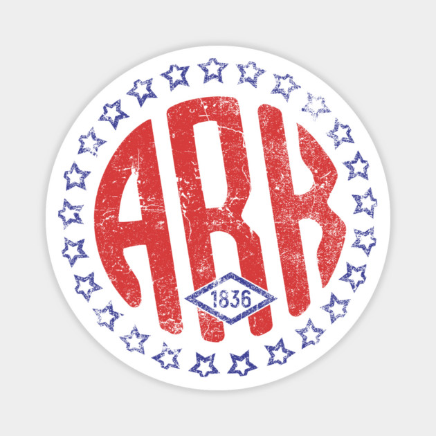 Patriotic Arkansas Magnet by rt-shirts