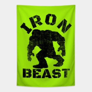 IRON BEAST BODYBUILDING Tapestry