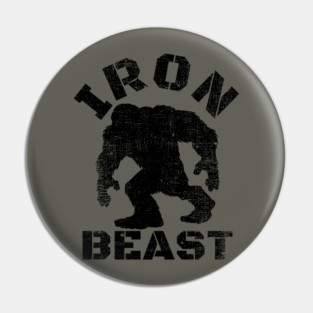 IRON BEAST BODYBUILDING Pin