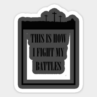 Religious - Cross Sticker