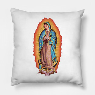 Our Lady of Guadalupe Virgin Mary Pillow