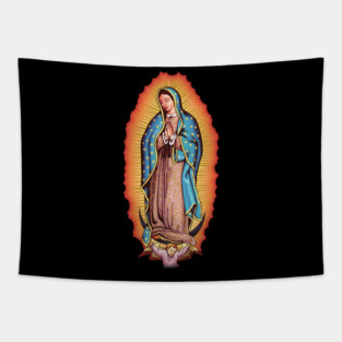 Our Lady of Guadalupe Virgin Mary Tapestry