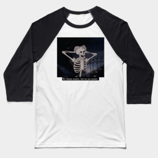 Skeleton Baseball T-Shirt