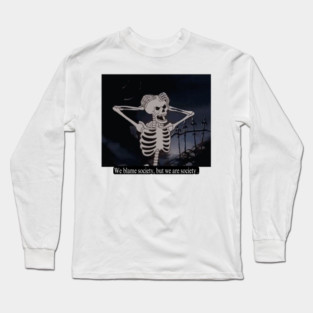 Skeleton Long Sleeve T-Shirt