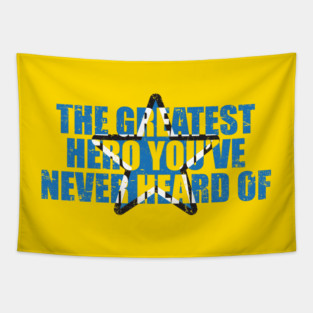 Booster Gold, The Greatest Hero you've Never Heard Of! Tapestry