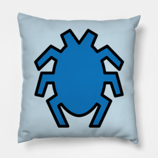 Blue Beetle Pillow