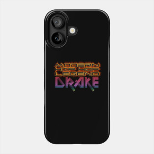 Drake the Hip Hop, Rap Legend Hoodies, Mugs Etc. From Black Hoodies Motiv Phone Case