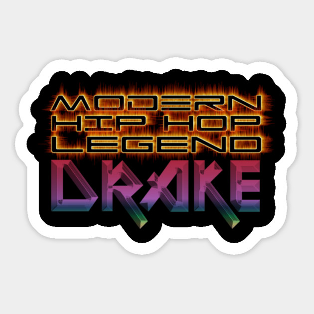 Drake the Hip Hop, Rap Legend Hoodies, Mugs Etc. From Black Hoodies Motiv Magnet by MotiVVaTTi