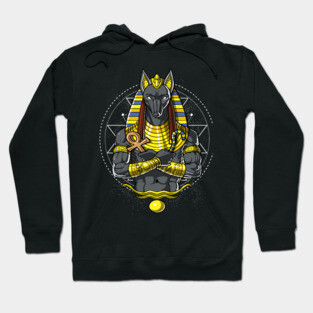 Egyptian God Anubis Hoodie