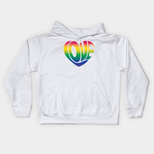 Pride and Love Kids Hoodie