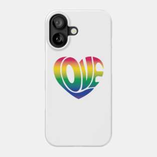 Pride and Love Phone Case