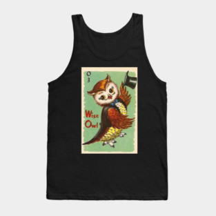 Wise Owl Tank Top