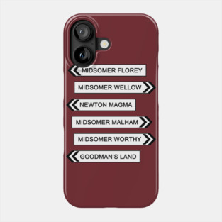 Midsomer Murder Signs #3 Phone Case
