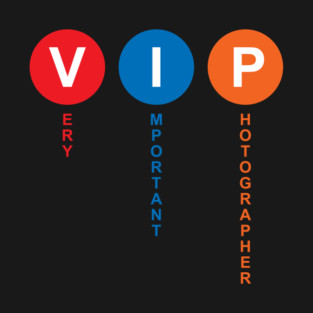 VIP - Very Important Photographer T-Shirt