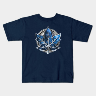 Maple Leaf 3D Badge Kids T-Shirt