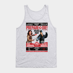 Inigo Montoya vs Dread Pirate Roberts Fencing Poster Tank Top