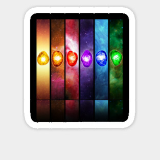 Infinity Stones Sticker
