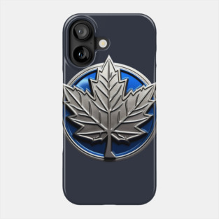 Cool Maple Leaf Badge Phone Case