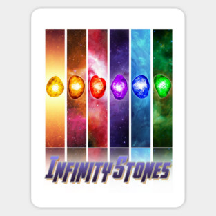 Infinity Stones Sticker