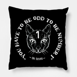 An Odd Cat Pillow